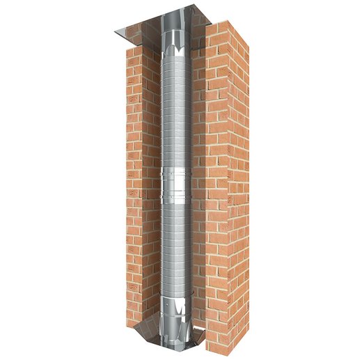 Edelstahlschornstein einwandig Jeremias EW-LINE-FLEX-AL Detailbild Jeremias EW-LINE-FLEX-AL