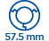 Izolacija 57,5 mm